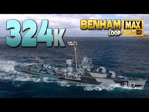 Zerstörer Benham: Torpedoteppiche für ein großartiges Spiel – World of Warships