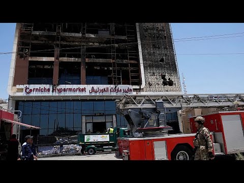 Newly opened mall in Iraq destroyed by fire, killing dozens