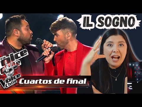 THE VOICE CHILE REACCIONES | WILLIAM Y ROBERTO IL SOGNO - Yo soy aquél | Cuartos de Final