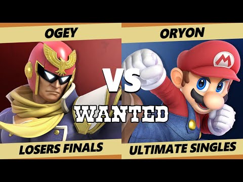 Wanted S4 C2 Losers Finals - Ogey (Captain Falcon) Vs. Oryon (Mario) SSBU Ultimate Tournament