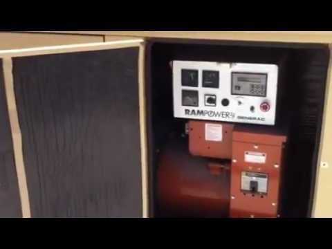 Generac Natural Gas 25 kw Genset