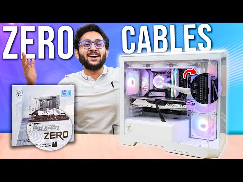 Cleanest Looking White Gaming PC Build - MSI Project Zero