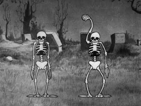 “The Skeleton Dance" (1929) a Walt Disney Silly Symphony Cartoon | Ub Iwerks Treasures