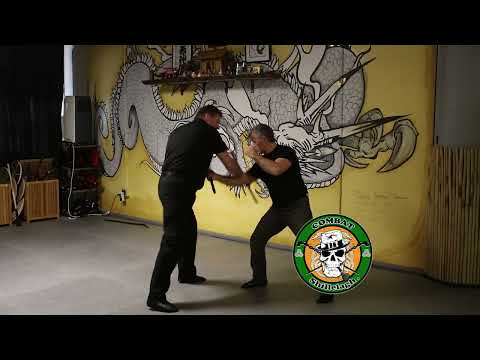 Using Shielded Position for Entry to Body Manipulation - Irish Stick Fighting