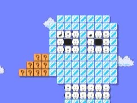 Pigeon books in Mario Maker ⚡️ by Avry ⚡️ Super Mario Maker Raw Gameplay