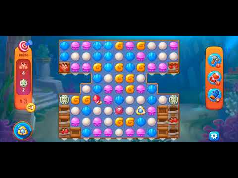 Fishdom Challenge Level 10636 (with Double Lightning Boosters) @choraelmin