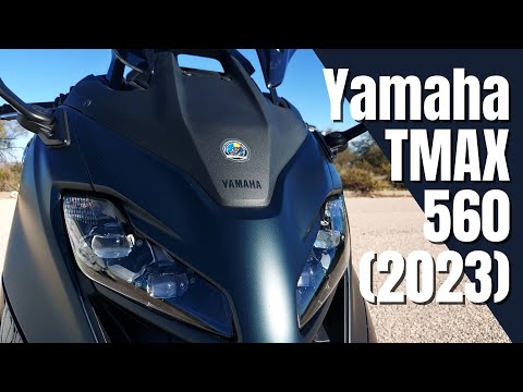 Yamaha TMAX 560 Tech MAX (2023) | Probefahrt, Walkaround, Soundcheck | VLOG 476
