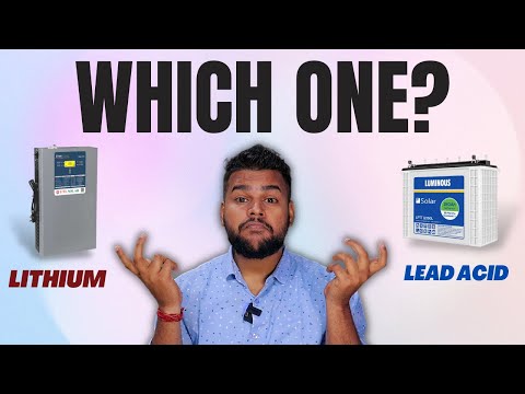 Lead Acid Battery Vs Lithium Ion Battery | Best Battery For Solar