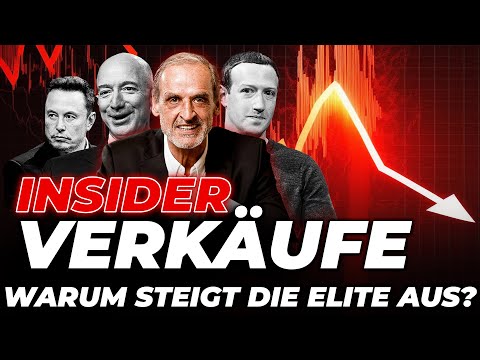 Massive Insider Verkäufe an der Wallstreet - Was sagen uns die Fakten?