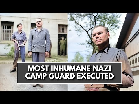 Execution Of Josef Kramer Most Inhumane Nazi Camp Guard
