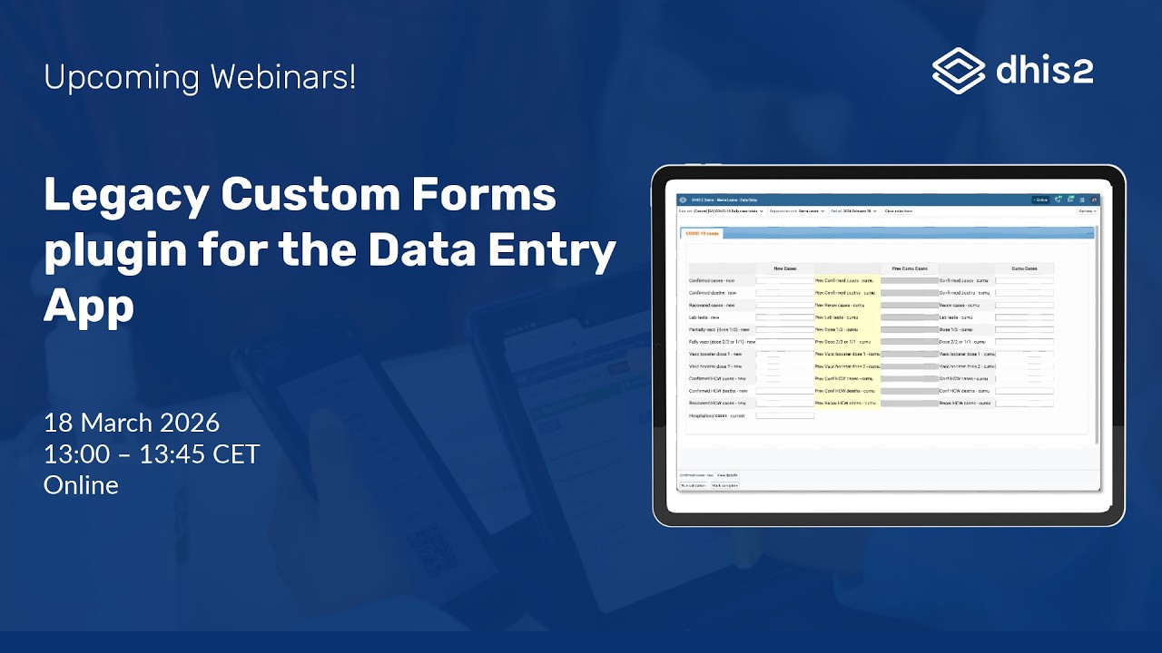 Feature Spotlight Webinar: Legacy Custom Forms plugin for the Data Entry App