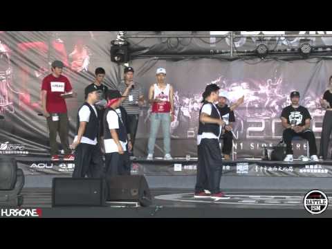 T-pec VS SB FAM [ Audition ] - HURRICANES BATTLE-ISM 2015 TAIWAN & POPPIN CREW BATTLE