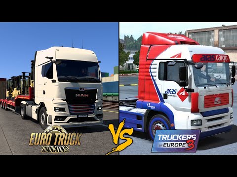 Euro Truck Simulator 2 vs Truckers of Europe 3 | ETS2 vs TOE3 ultimate comparison