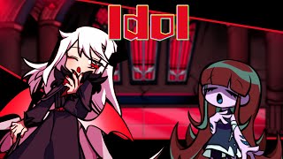 Cover art for Friday Night Funkin' Vs Var V2 - YOASOBI - Idol But Varelt, Limu Cover [ Fan Chart ]