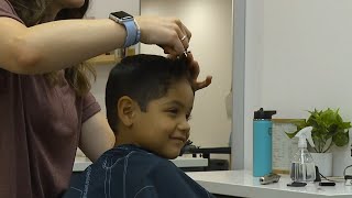 Sandy salon gives free back-to-school haircuts