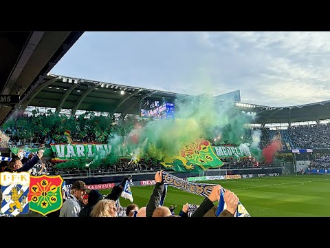 Inramningen inför IFK Göteborg-GAIS (Allsvenskan 2025)