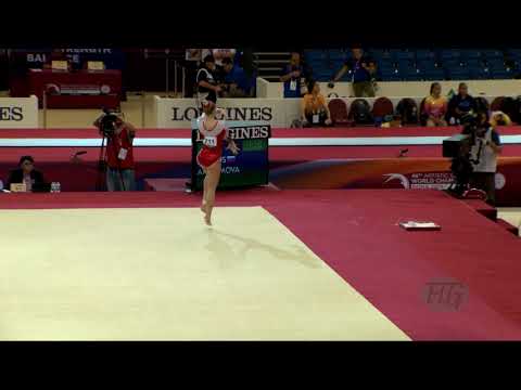 AKHAIMOVA Liliia (RUS) - 2018 Artistic Worlds, Doha (QAT) - Qualifications Floor Exercise