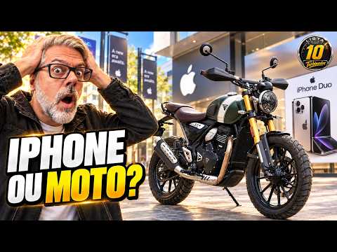 10 MOTOS PARA COMPRAR COM O PREÇO DO NOVO IPHONE DUO