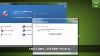 MacDrive Standard - Create and manage disks for Mac on your PC - Download Video Previews