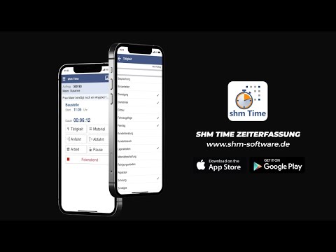 shm Time Zeiterfassung / Arbeitszeiterfassung