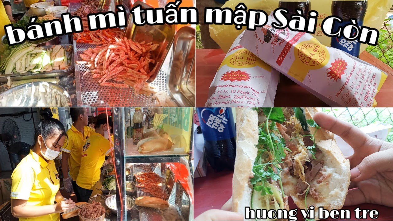 Bánh mì Tuấn Mập: Món ngon mới tại Phước Thái Long Thành Đồng Nai