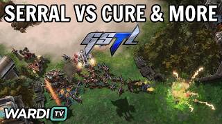 Serral vs Cure  more  GSTL SEMI FINALS  BASILISK vs HWASEUNG BO7 2 StarCraft 2
