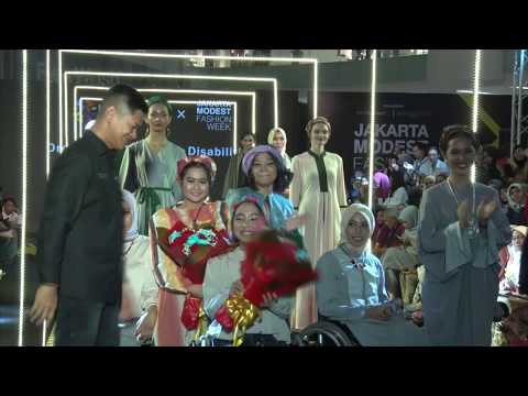 Jakarta Modest Fashion Week - Dream and Design for Disabilities Runway