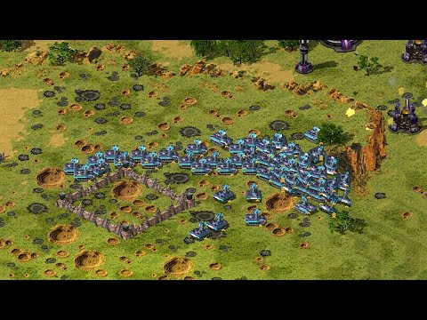 Red alert 2 | 7 vs 1| Prism tank tsunami | Red Alert Gameplay