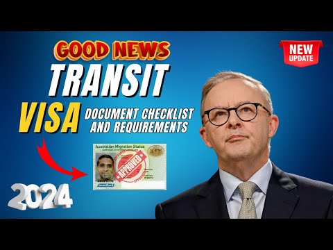 Transit Visa (Subclass 771) for Australia 2024: Document Checklist and Requirements - Australia PR
