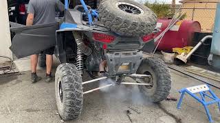 Rzr Turbo Smoke From Exhaust and Code 520344