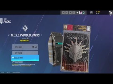 M.U.T.E. Protocol Pack Opening! | Entire Collection | Rainbow Six Siege