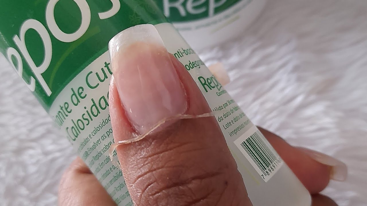 COMO USAR AMACIANTE E AMOLECEDOR DE CUTÍCULAS REPÓS/ NÃO AMARELA AS UNHAS.