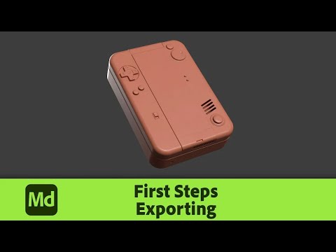Exporting in Modeler | First Steps | Adobe Substance 3D