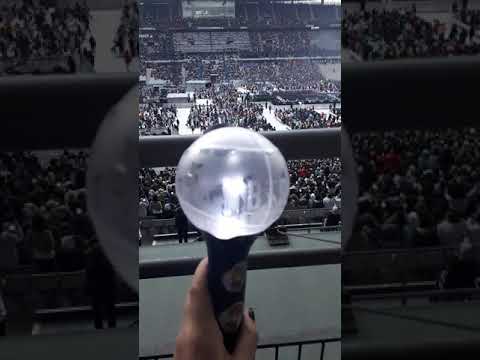 190607 BTS FAKE LOVE Fanchant before the Show in Paris