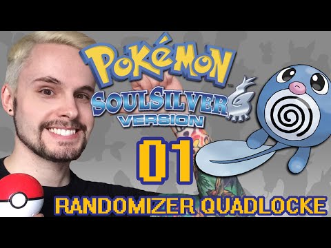 Pokémon SoulSilver Randomizer Quadlocke Part 1 - No Love Lost for Lotad