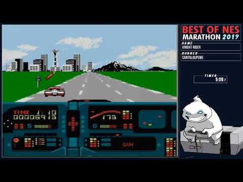 Best of NES Marathon 2019 - Knight Rider by Cantaloupeme