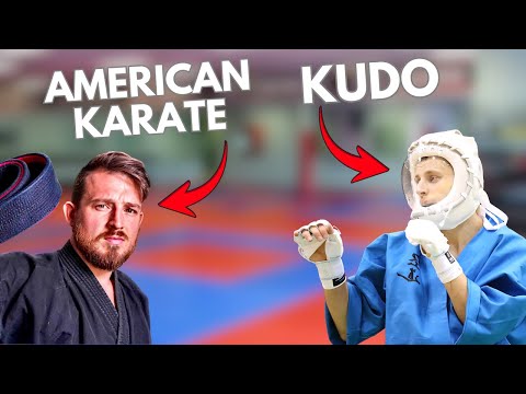 Can AMERCIAN KARATE beat KUDO fighter? Sparring with Sensei Seth