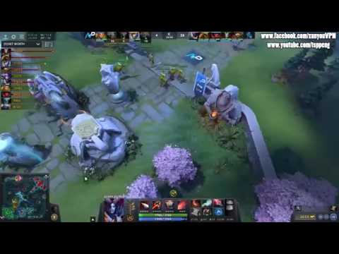 Sccc Queen Of Pain 95 9K SPELL LIFESTEAL Dota 2 Team NP VS Newbee ESL One Genting 2017