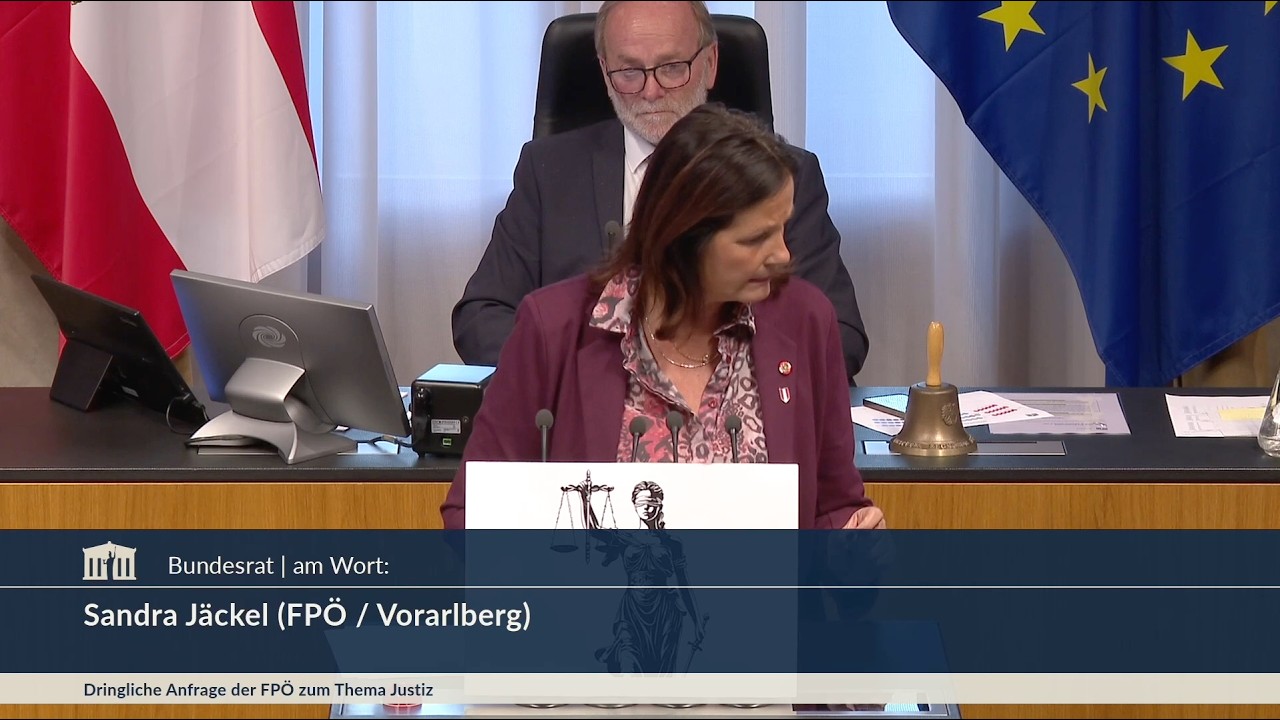 Sandra Jäckel - Krise im Justizressort - 8.10.2026