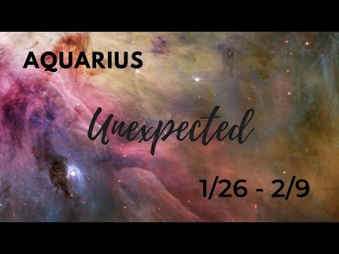AQUARIUS: The Unexpected 1/26 - 2/9