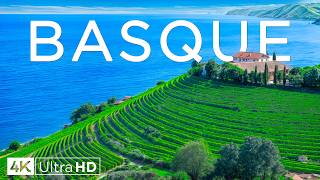 Basque Country 4K – Coastal Cliffs, Green Mountains, Charming Villages and Atlantic Beauty