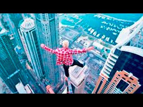 САМЫЕ ЖЕСТКИЕ ПРЫЖКИ С ОГРОМНОЙ ВЫСОТЫ! ТРЮКИ НА ВЫСОТЕ!