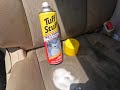 How To Use Tuff Stuff Cleaner For Fabric Carpet Vinyl Product Review