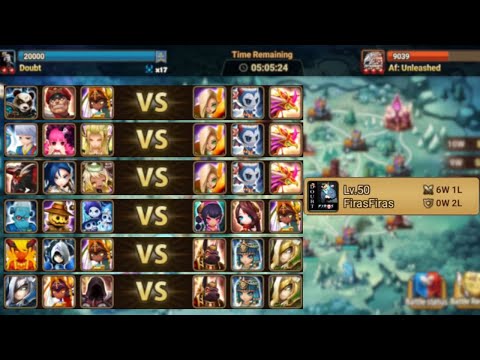 Going 6-1 In Round 1 Of The Siege Tournament. Doubt vs Af: Unleashed