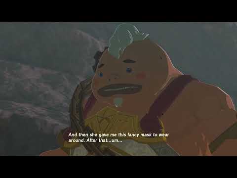 The Legend of Zelda: Tears of the Kingdom - Yunobo of Goron City: Death Mountain Moragia Cutscene