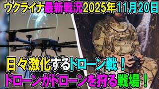 【ウクライナ戦況】25年11月20日。