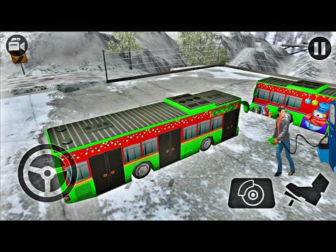 Mountain Bus Driving - Off-Road Hill Bus Driving - Android IOS Gameplay