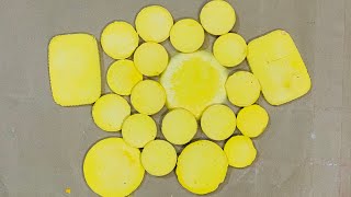 Download lagu **2xSpeed** Crunchy Yellow Reforms 💛 || Chalk Crushing ASMR Video  mp3