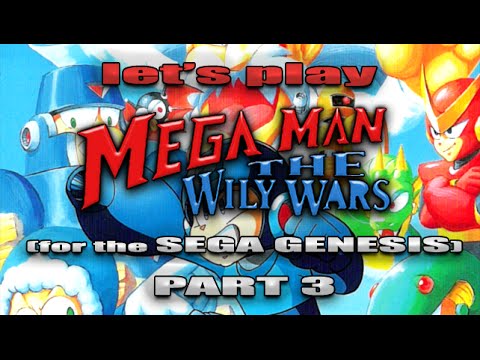 Mega Man: The Wily Wars Full Playthrough (Sega Megadrive) - Part 3: Mega Man III | Let's Play #124