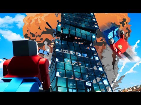 LEGO TOWER SURVIVAL CHALLENGE! (Brick Rigs Gameplay Roleplay) Blowing Up Lego Towers!